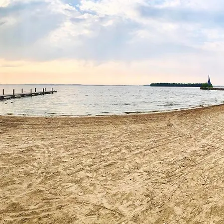 度假居 Elite Cube Mit Dachterrasse Meerblick Und